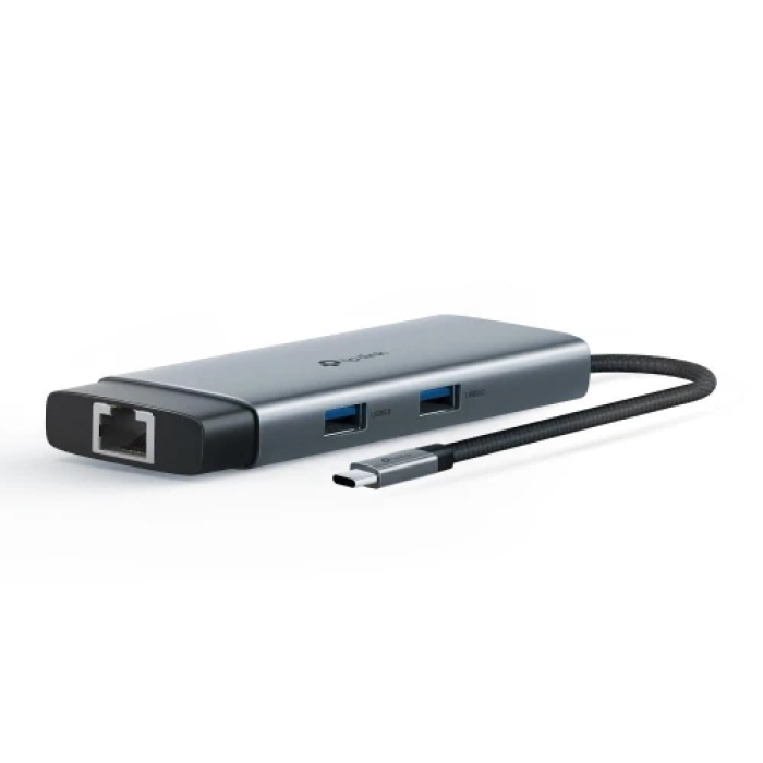 USB-хаб TP-Link UH6120C 6-в-1 із HDMI 4K і LAN