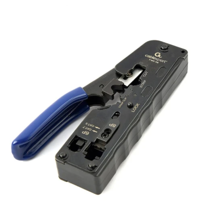 Кліщі-кримпер Cablexpert T-WC-06 для RJ45, RJ12 і RJ11
