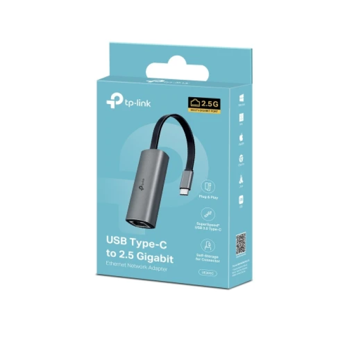 Мережевий адаптер TP-Link UE302C для USB Type-C