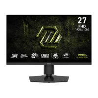 Монітор (дисплей) MSI MAG 272PF X24 27″, 240 Гц, Fast IPS