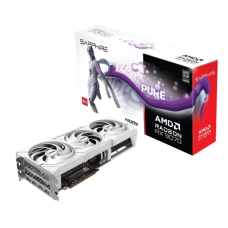 Відеокарта (графічний адаптер) Sapphire Radeon RX 9070 PURE White Edition 16 ГБ