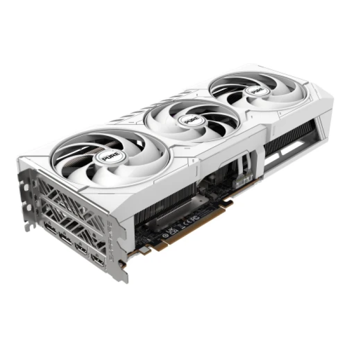 Відеокарта Sapphire Radeon RX 9070 PURE White Edition 16 ГБ