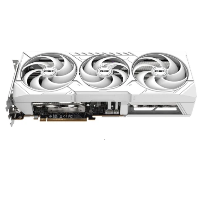 Відеокарта Sapphire Radeon RX 9070 PURE White Edition 16 ГБ