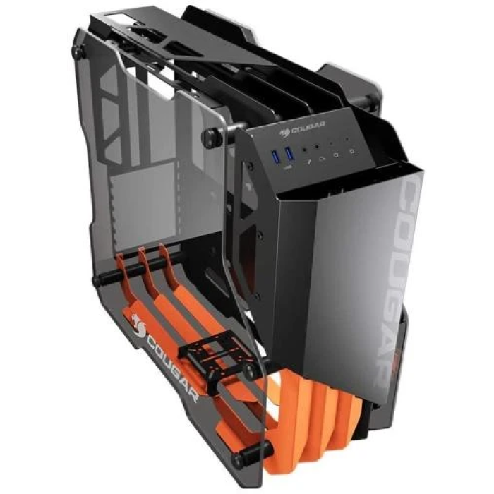 Корпус Cougar Blazer Essence Black/Orange, Middle Tower, ATX / Micro ATX / Mini ITX, 2xUSB 3.0, 528x236x472 мм