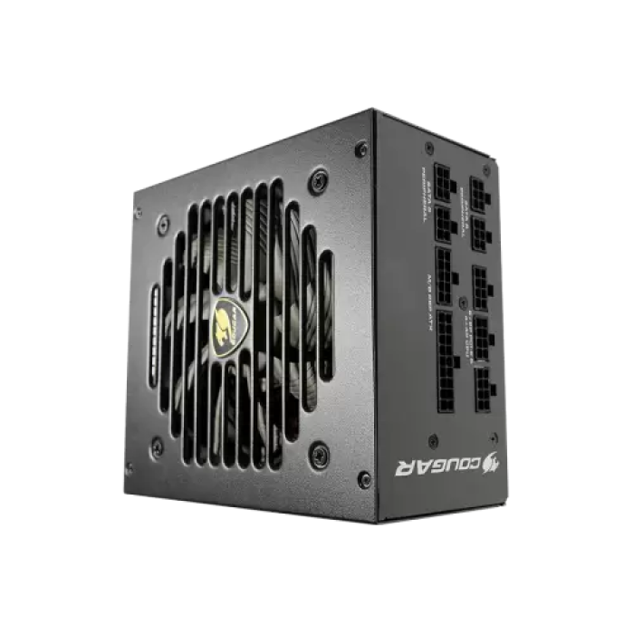 Блок живлення 750 Вт, Cougar GEX 750, Black, модульний, 80+ Gold, 120 мм, 3xMolex / 8xSATA / 4x6+2-pin / 2x4+4-pin / 20+4-pin, захист OCP/OPP/OVP/UVP/SCP/OTP
