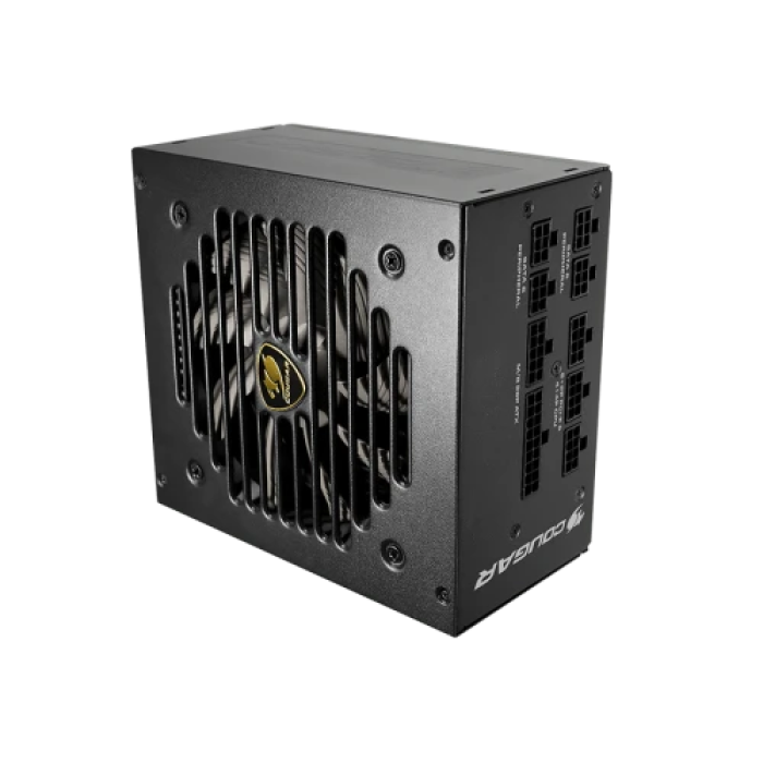 Блок живлення 750 Вт, Cougar GEX 750, Black, модульний, 80+ Gold, 120 мм, 3xMolex / 8xSATA / 4x6+2-pin / 2x4+4-pin / 20+4-pin, захист OCP/OPP/OVP/UVP/SCP/OTP