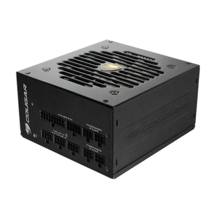 Блок живлення 750 Вт, Cougar GEX 750, Black, модульний, 80+ Gold, 120 мм, 3xMolex / 8xSATA / 4x6+2-pin / 2x4+4-pin / 20+4-pin, захист OCP/OPP/OVP/UVP/SCP/OTP