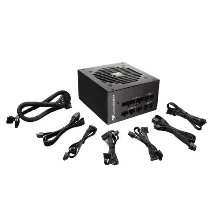 Блок живлення 750 Вт, Cougar GEX 750, Black, модульний, 80+ Gold, 120 мм, 3xMolex / 8xSATA / 4x6+2-pin / 2x4+4-pin / 20+4-pin, захист OCP/OPP/OVP/UVP/SCP/OTP