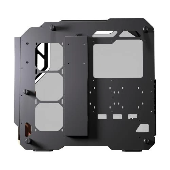 Корпус Cougar Blazer Black/Orange, без БЖ, Mid Tower, для ATX/Micro ATX / Mini ITX / CEB, 2xUSB 3.0, бічна панель із загартованого скла 5 мм, 560x226x535 мм