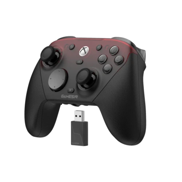 Геймпад GameSir G7 Pro, Shadow Ember, бездротовий (Bluetooth / USB 2.4GHz / Type-C), для ПК / XBOX Series X|S|One / Android / Steam, 16 кнопок / 2 аналогові стіки / D-Pad, вібрація, 3.5 мм, акумулятор 1200 mAh