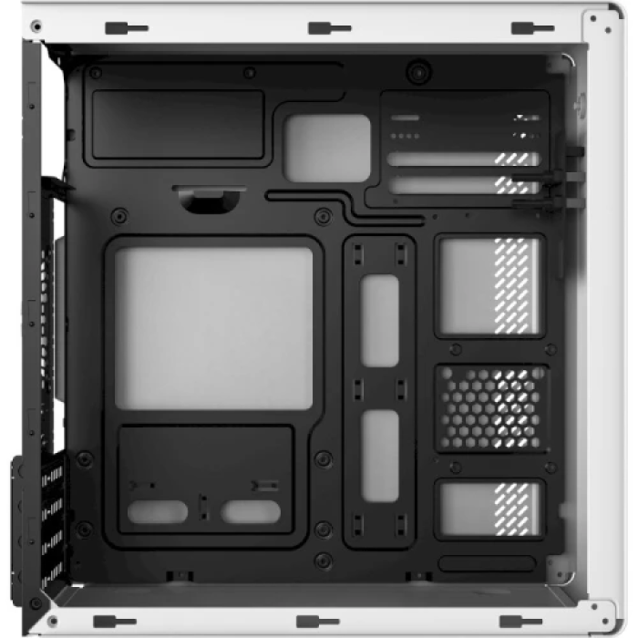 Корпус GameMax A200-WH-NP Black, без БЖ, Mini Tower, Micro ATX / Mini ITX, 2xUSB 3.0
