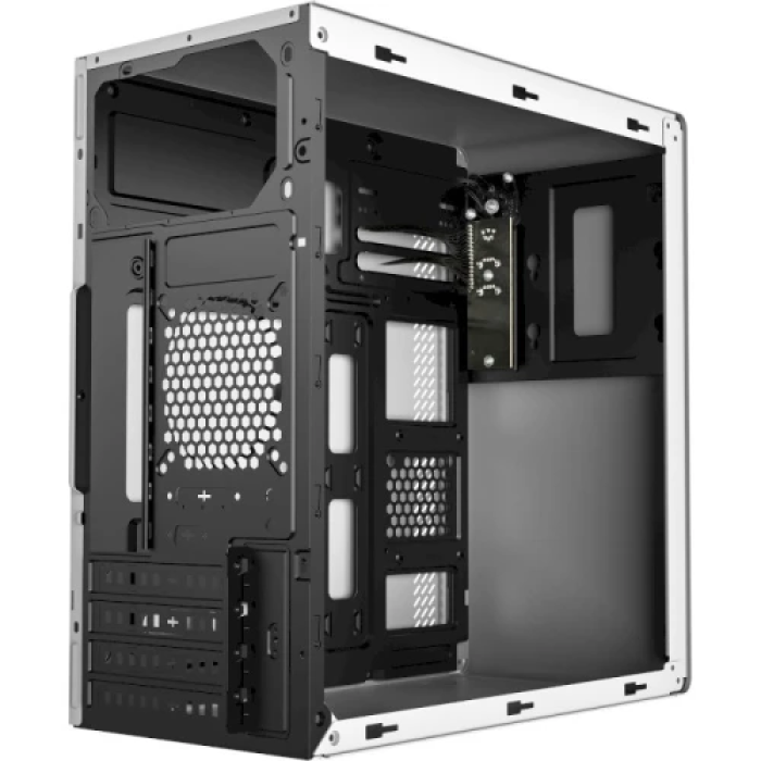 Корпус GameMax A200-WH-NP Black, без БЖ, Mini Tower, Micro ATX / Mini ITX, 2xUSB 3.0