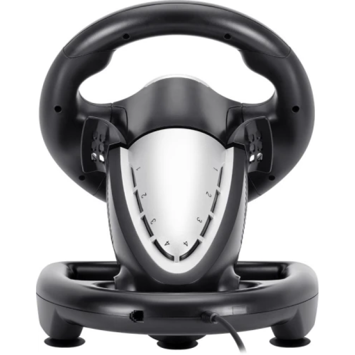Ігрове кермо Defender Turbo Pro з педалями, 225 мм