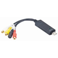 Пристрій відеозахоплення (USB адаптер захоплення) Gembird UVG-002 USB 2.0, 3xRCA/S-Video