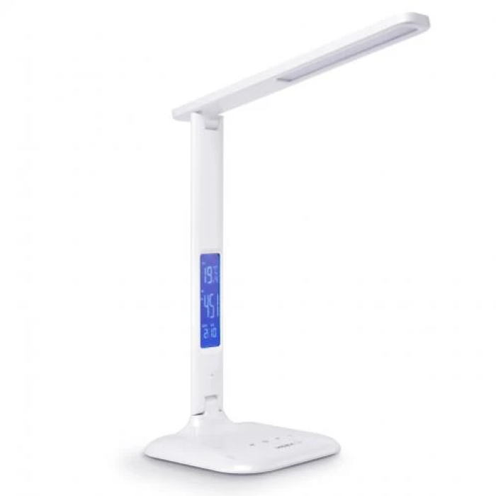 Біла настільна LED-лампа Videx TF05W на 7 Вт