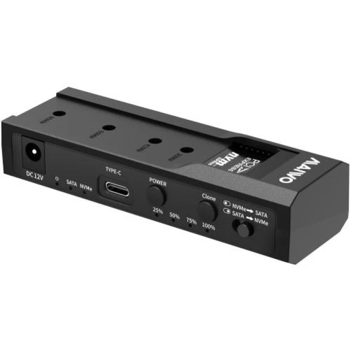 Зовнішня кишеня Maiwo K10635N для NVMe та SATA з USB Type-C