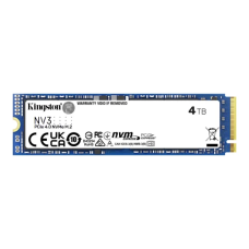 Твердотільний накопичувач SSD 4Tb, Kingston NV3, PCI-E 4.0 x4, M.2 2280, 3D TLC, 6000/5000 МБ/с (SNV3S/4000G)