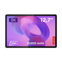 Планшет 11" Lenovo Idea Tab, Luna Grey, 2560x1600 (IPS, 90 Гц), MediaTek Dimensity 6300 (8 ядер), Mali-G57 MC2, 4Gb LPDDR4x, 128Gb, microSD, 8Mp + 5Mp, 4x1 Вт, WiFi 5, Bluetooth 5.2, 1xType-C, 7040 mAh, Android 15, Lenovo Tab Pen, чохол (ZAFR0375UA)