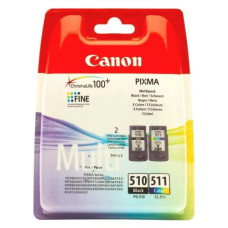 Комплект картриджів Canon PG-510 + CL-511, 9 мл + 9 мл (2970B010)