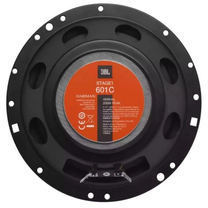 Автомобільна акустика JBL Stage1 601C 2-х смугова, компонентна, 16.5 см, кругла, 40 Вт