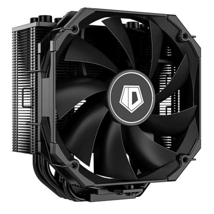 Кулер для процесора ID-Cooling SE-224-XTS Mini Black, 1x120 мм, алюміній/мідь, Intel: 1700/1200/1150/1151/1155/1156, AMD: AM4/AM5, 120x134x76 мм, 4-pin PWM, до 180 Вт