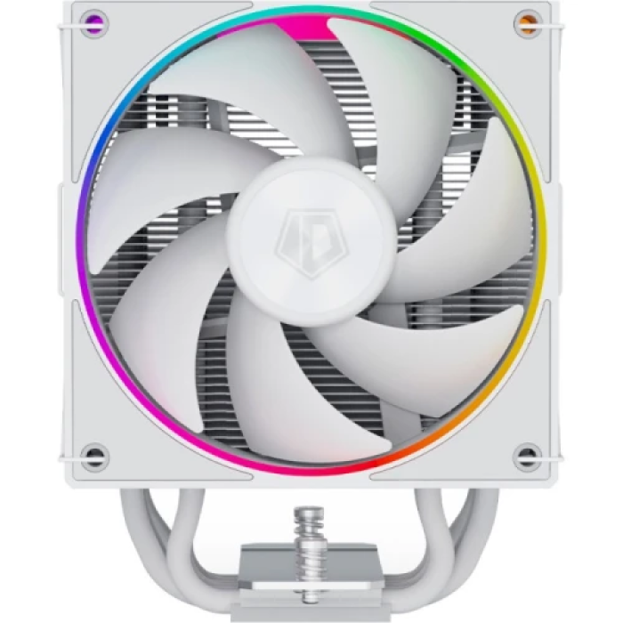 Кулер для процесора ID-Cooling FROZN A610 ARGB White, 120 мм, 6 теплових трубок, алюміній/мідь, Intel: 1851, 1700, 1200, 115x; AMD: AM4/AM5, 500±200 ~ 2000±10% об/хв, 29.85dB(A) Max, 154х94х120 мм, 4-pin PWM, до 250 Вт