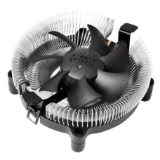 Кулер для процесора PcCooler E80, алюминий, 1x75 мм, для Intel 1200/115x, AMD AMx/FMx, до 65 Вт