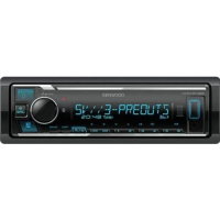 Автомагнітола Kenwood KMM-BT358 Bluetooth, USB, 1 Din, підсвічування Multicolor