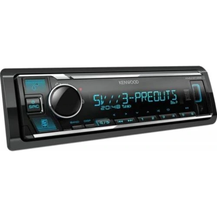 Автомагнітола Kenwood KMM-BT358 Bluetooth, USB, 1 Din, підсвічування Multicolor