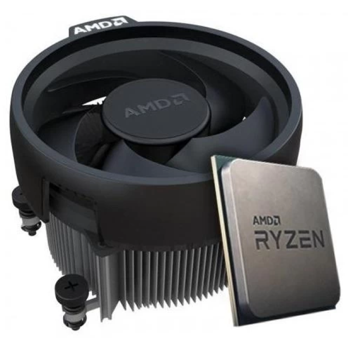 Процесор AMD (AM4) Ryzen 5 5500, Tray + Cooler, 6x3.6 ГГц (Turbo Boost 4.2 ГГц), L3 16Мб, Cezanne (Zen 3), 7 нм, TDP 65 Вт, розблокований множник (100-100000457MPK)