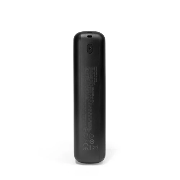 Універсальна мобільна батарея 20000 mAh, Titanum WCS20, Black, 45 Вт, 1xType-C (PD3.0) / 1xUSB (PD3.0), вбуд. кабель Type-C, цифровий LED дисплей (TPB-WCS20-B)