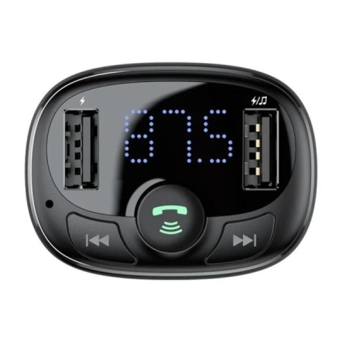 FM-модулятор Baseus Launcher S-09A Standart Edition Bluetooth (2USB 10W)