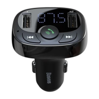 FM-модулятор Baseus Launcher S-13, 2 USB + Type-C