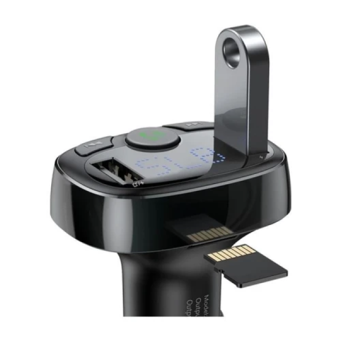 FM-модулятор Baseus Launcher S-13, 2 USB + Type-C