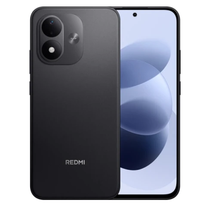 Смартфон Xiaomi Redmi Note 17 4G, Black, 2 Nano-SIM, 6.99" (2392x1080, 120 гц, AMOLED), Qualcomm Snapdragon 6s Gen 2 (8 ядер), Adreno 610, RAM 4GB, ROM 128GB, MicroSD (Max 2Tb), NFC, Wi-Fi, Bluetooth 5.3, 50Мп + 16Мп, 7700 mAh, Android 16 (1215022)