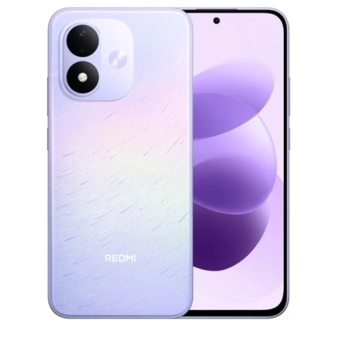 Смартфон Xiaomi Redmi Note 17 4G, Purple, 2 Nano-SIM, 6.99" (2392x1080, 120 гц, AMOLED), Qualcomm Snapdragon 6s Gen 2 (8 ядер), Adreno 610, RAM 4GB, ROM 128GB, MicroSD (Max 2Tb), NFC, Wi-Fi, Bluetooth 5.3, 50Мп + 16Мп, 7700 mAh, Android 16 (1215023)