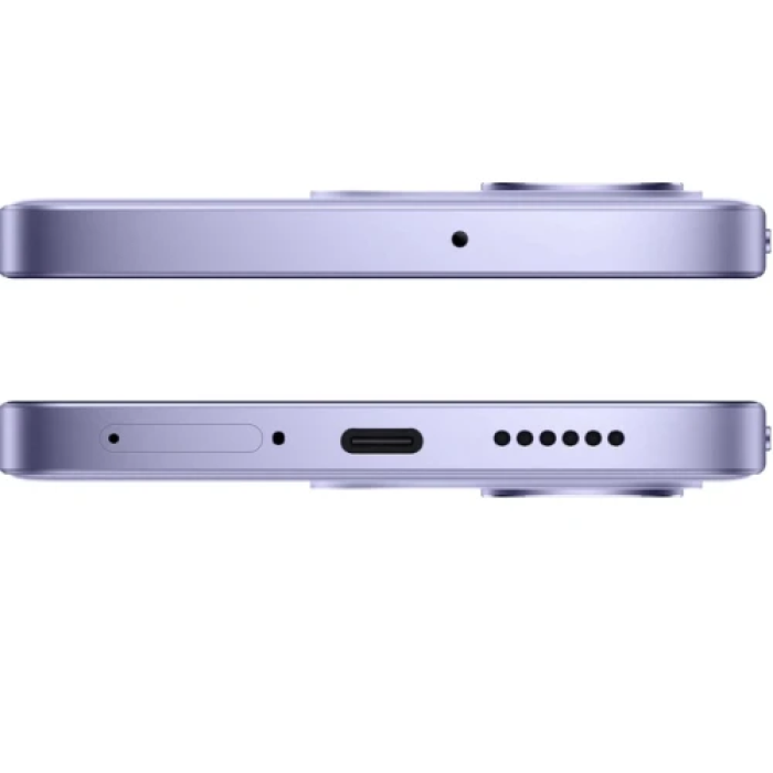 Смартфон Xiaomi Redmi Note 17 4G, Purple, 2 Nano-SIM, 6.99" (2392x1080, 120 гц, AMOLED), Qualcomm Snapdragon 6s Gen 2 (8 ядер), Adreno 610, RAM 6GB, ROM 256GB, MicroSD (Max 2Tb), NFC, Wi-Fi, Bluetooth 5.3, 50Мп + 16Мп, 7700 mAh, Android 16 (1215026)