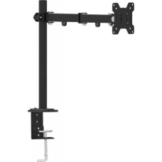 Кронштейн настільний для монітора 14-29" Walfix DM-300B VESA 100х100 мм, до 8 кг, нахил от -45 до +45, поворот 180°, обертання 360°, висота рейки: 400 мм, відступ від рейки: 345 мм