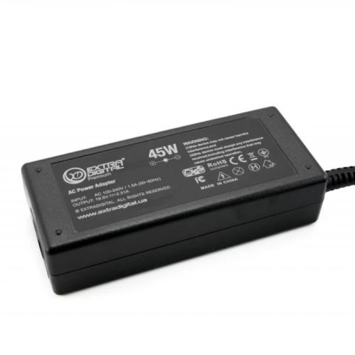 Блок живлення Extradigital для ноутбуків HP 19.5V, 2.31A, 45W, 4.5x3.0 (PSH3862)