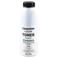 Тонер Kyocera TK-5240, Cyan, P5026, M5526, 50 г, Tomoegawa (TG-KM5026C-50)