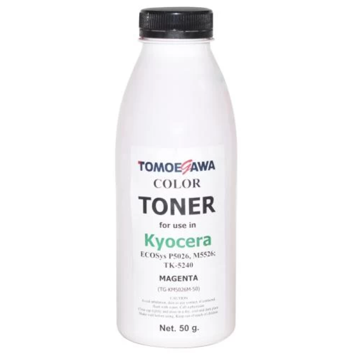 Тонер Kyocera TK-5240, Magenta, P5026, M5526, 50 г, Tomoegawa (TG-KM5026M-50)
