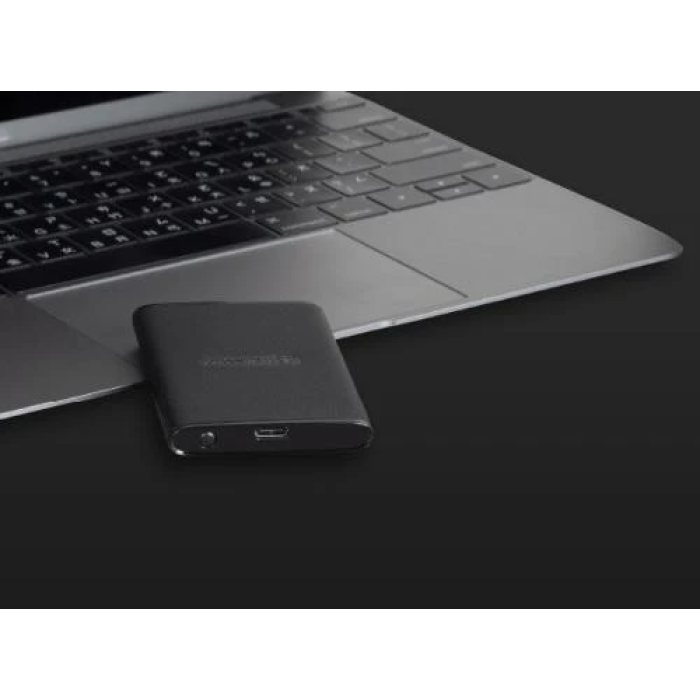 Зовнішній накопичувач SSD, 250Gb, Transcend ESD270C, Black, Type-C 3.1 (Gen 2), 520 / 460 Мб/с (TS250GESD270C)