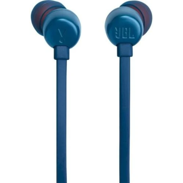 Навушники JBL Tune 310, Blue, 3.5 мм, мікрофон, однокнопковий пульт керування, технологія "Pure Bass", алюмінієві вставки (JBLT310CBLU)