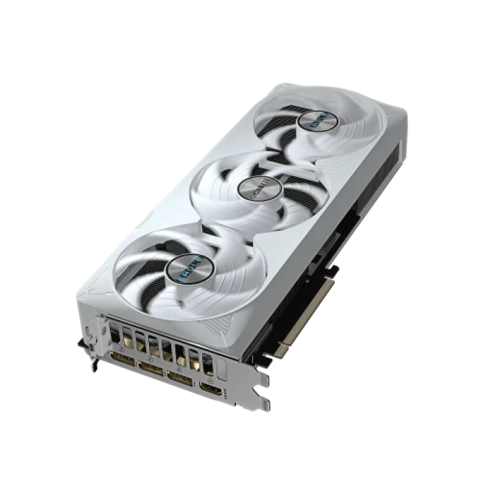 Відеокарта GeForce RTX 5070 Ti, Gigabyte, EAGLE OC ICE SFF (White Edition), 16Gb GDDR7, 256-bit, HDMI/3xDP, 2542/28000 MHz, 16-pin (GV-N507TEAGLEOC ICE-16GD)