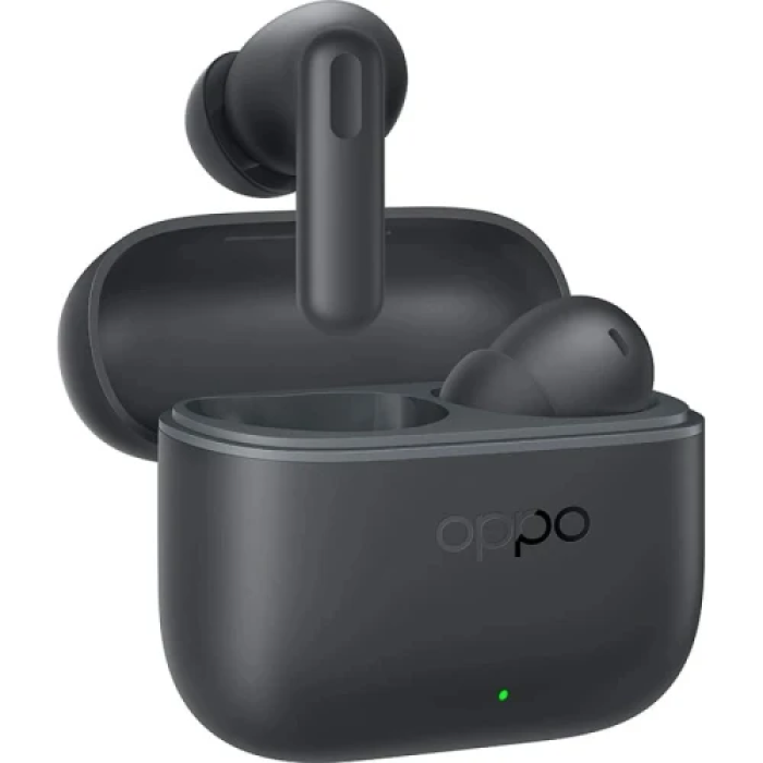 Навушники бездротові OPPO Enco Buds 3 Pro, Graphite Grey, Bluetooth, мікрофон, 16 Ом, 114 дБ, акумулятор 58 mAh (навушники) / 560 mAh (кейс), IP55, радіус дії до 10 м, час роботы до 54 год (ETEK1 GREY)