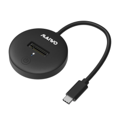 Док-станція для M.2 (кишеня для SSD) Maiwo K1698P2 NVMe/SATA, USB Type-C 3.2 Gen2