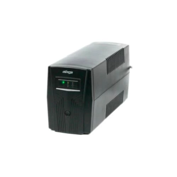 Джерело безперебійного живлення EnerGenie EG-UPS-B650 Black, 650VA, 390W, лінійно-інтерактивний, 2 розетки (Schuko), 12В/7Аг x 1 шт