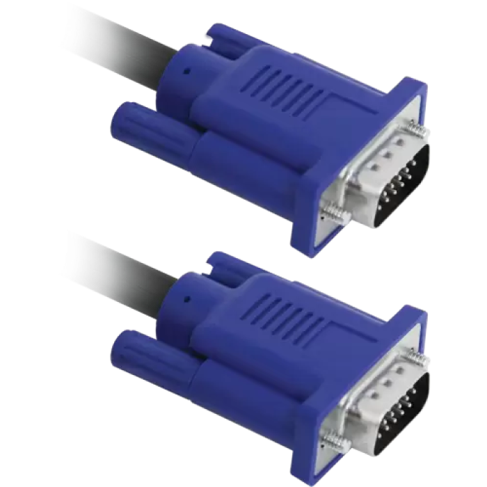 Кабель VGA (M) - VGA (M), 1.8 м, Black, Defender (87410)