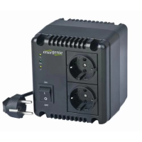Стабілізатор EnerGenie EG-AVR-1001 1000VA, 600W, 2 розетки (Schuko)