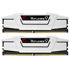 Пам'ять 16Gb x 2 (32Gb Kit) DDR4, 3600 MHz, G.Skill Ripjaws V, White, 18-22-22-42, 1.35V, з радіатором (F4-3600C18D-32GVW)